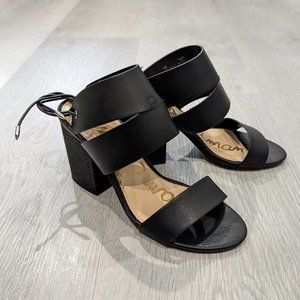 Sam Edelman Valerie in Black Nappa Size 7